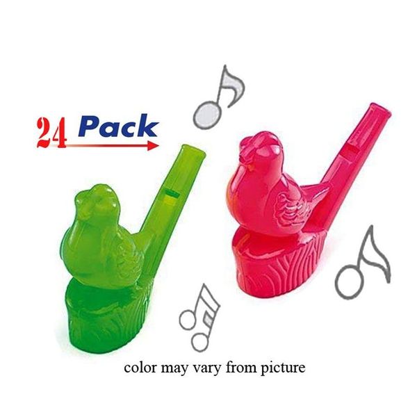 Neuheitsspiele Schiff 24-teiliges Warbling Water Bird Whistles Whistle Kids Party Toys Bag Pinata Stock Fillers School Prizes Rewards 220622 D Dhevb