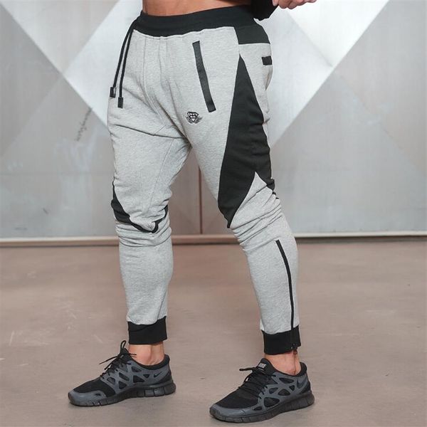 Abbigliamento uomo Nuova medaglia d'oro Pantaloni fitness sportivi Pantaloni da jogging fitness da uomo in cotone elasticizzato Body Engineers Jogger Outdoor2753