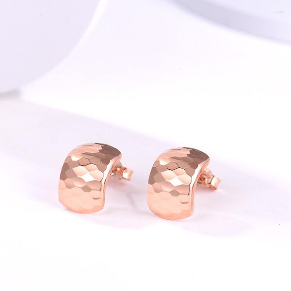 Brincos Chegada 18K Ouro Rosa Mulheres AU750 Shine