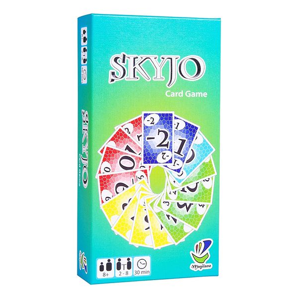 Оптовая дешевая SKYJO от Magilano. Развлекательная карточная игра для детей и взрослых. Семейная настольная игра Night.