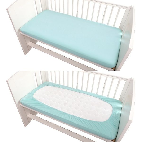 Ensembles de literie 12060cm bébé draps housse coton étoiles animaux berceau matelas enfants couverture de lit pour né couffin berceau drap literie 230915