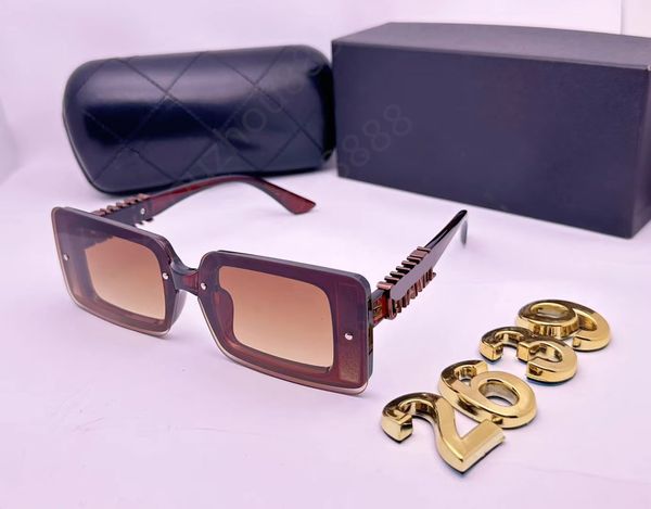 Nova moda de luxo clássico óculos de sol carta WAIMEA o mesmo modelo protetor solar proteção UV designer de alta qualidade para homens mulheres estrelas de luxo 2639