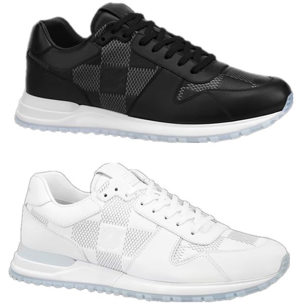 Top TRAINER RUN AWAY Sneaker Designer Casual schoenen Mode Retro bedrukt leer Lage top Luxe sportloopschoenen Sneakers