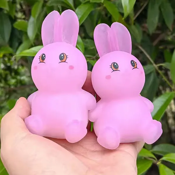 Сенсорные игрушки-кролики, меняющие цвет, мягкие шарики для снятия стресса, успокаивающие, бесконечные развлечения для детей, стимулирующие игрушки для девочек и мальчиков