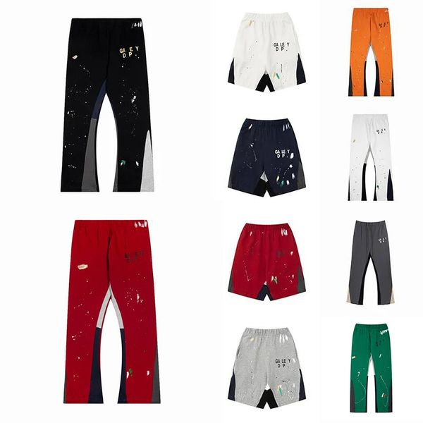 Pantaloni Designer Pantaloni sportivi da donna per uomo Stampa di lettere maculate Coppia da uomo Pantaloni larghi versatili casual Pantaloni dritti Moda e comfort Pantaloni da jogging sportivi T2