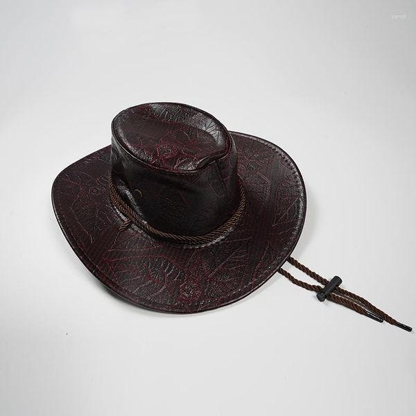 Рюкзак CARANFIER Hat Box Of Leather Western Cowboy Cap