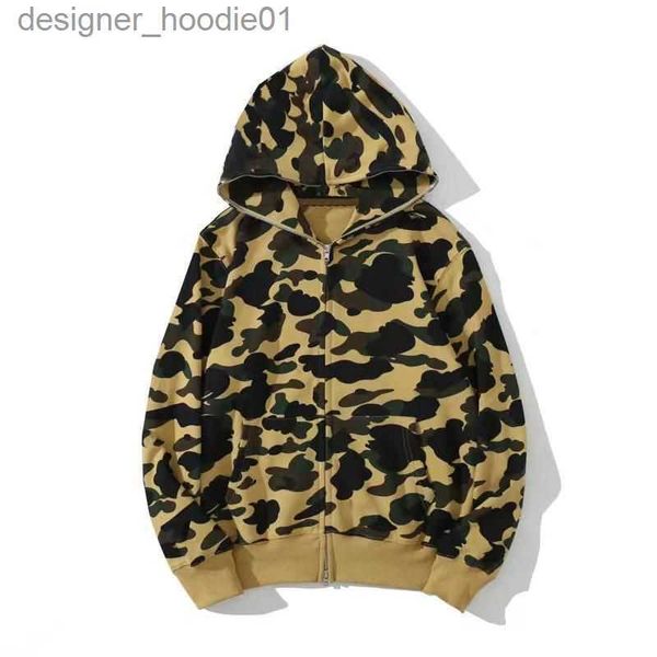 Erkek Trailtsuits Mans Hoodie Designer Sweatshirts Lüks Leopar Desen Köpekbalığı Teknoloji Tarzı Kapüşonlu Giyim Hoodies Sonbahar Kış Palto Çiftleri Erkek Kadınlar Vintage Str