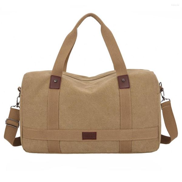 Вещевые сумки большой вместимости, ручная дорожная сумка, мужская дорожная сумка для хранения одежды на одно плечо, на короткие расстояния