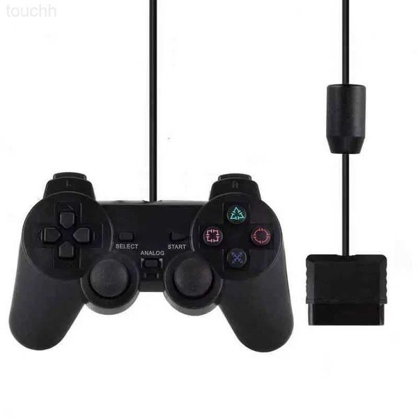 Controller di gioco Joystick PlayStation 2 Joypad cablati Joystick Controller di gioco per console PS2 Gamepad doppio shock di DHL L230916