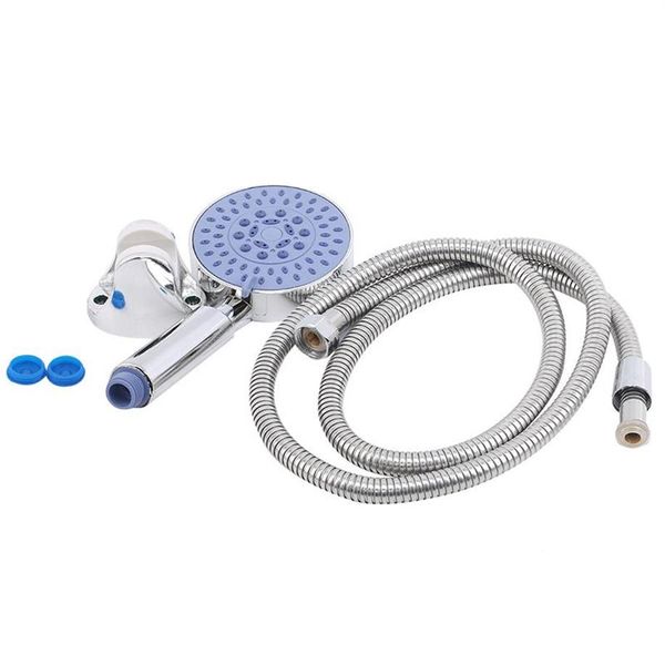 Porta ugello ad alta pressione Set soffione doccia per bagno con stent Rubinetto portatile Strumento per il risparmio idrico Forniture per la casa Strumenti Bagno Ac279w