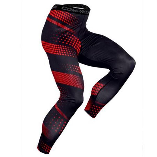 Novo designer leggings de compressão dos homens calças esportivas moletom secagem rápida treino magro apertado calças dos homens camo fitness joggers men241y