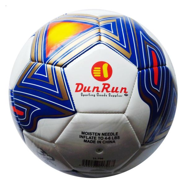 Vendita di palloni per adulti Oem personalizzato di alta qualità ufficiale misura 5 pallone da calcio blu e bianco 230915