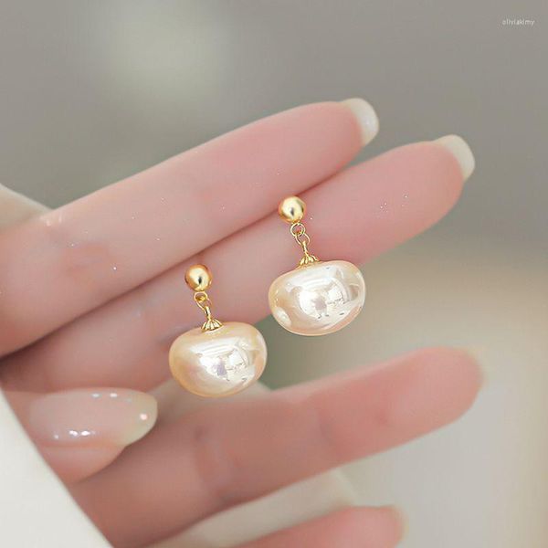 Stud Küpe 2023 Kore tarzı zarif küçük İnci Zarif Moda Basit Kadın Mücevherleri