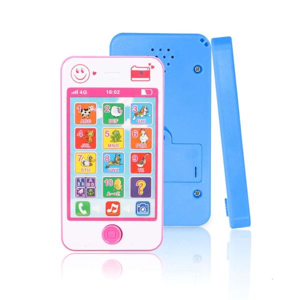 Детский многофункциональный английский симулятор, музыкальный мобильный телефон, раннее образование, машина для чтения, головоломка и просветительская игрушка для познания