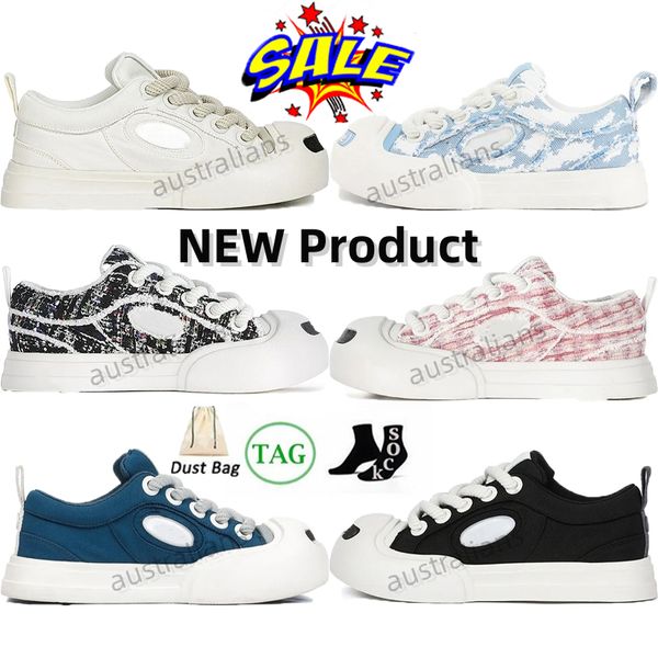 Ouder Smile Canvas Skate Scarpe casual Rosa Tryto Laughp Nappa Piattaforma superiore Blu navy Bianco Nero Grigio