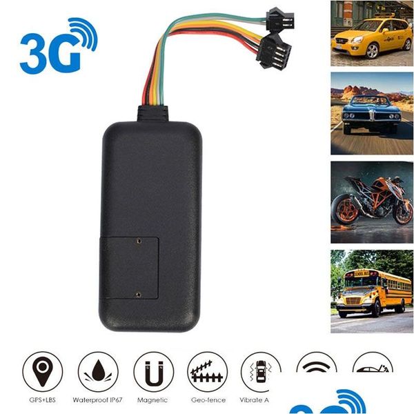 Auto-GPS-Zubehör-Tracker, GPS/Gsm/Gprs, 3G, Echtzeit-Tracking, wasserdichtes Ip65-Gerät, Fahrzeug- und Motorrad-Locator, abgeschnitten mit Reta Dhvlk