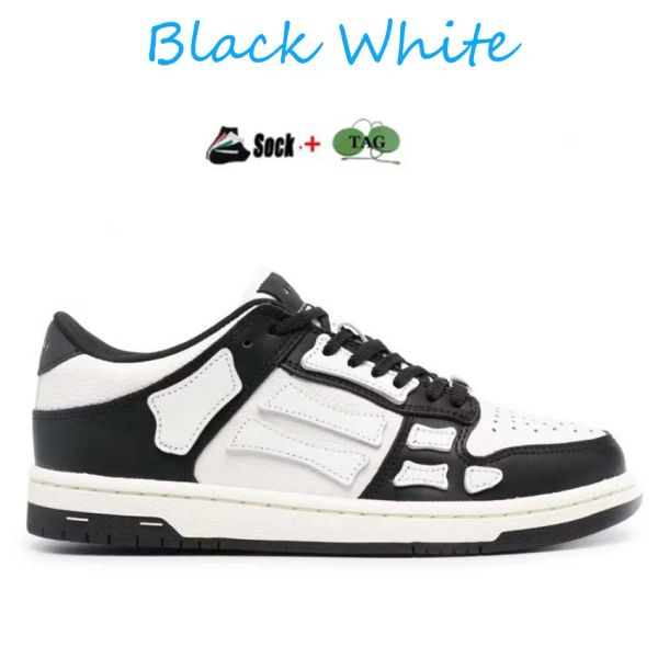 Correndo Sapatos Ossos Runner Top Baixo Esqueleto Esqueletos Mulheres Homens Slide Preto Branco Alto Couro Luxo Sapatos Esportivos Lace Shoes Original Sports Coach 2342wwq