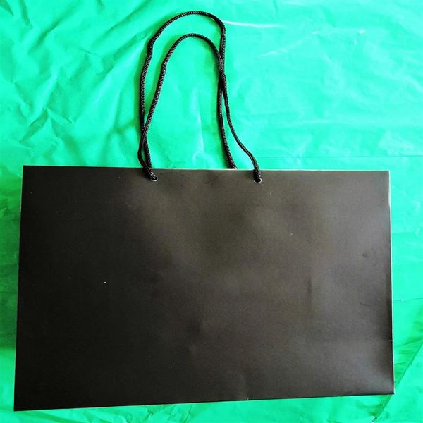 Moda clássico saco de presente preto sacos de papel bolsa caso de armazenamento para senhoras itens favoritos da moda vip Gifts234S