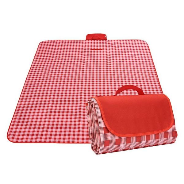 Outdoor-Pads, Picknickdecke, faltbar, wasserdicht, Sandmatte, extra groß, 60 x 80 cm, für Strand, Kamera, Wandern, Reisen, Familienkonzerte, Drop Delive Dh1Td