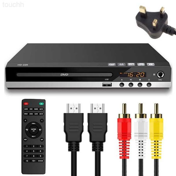 DVD VCD Player DVD Player para TV com AV-Saída CD-RW Player para Home Theater Dropship L230916