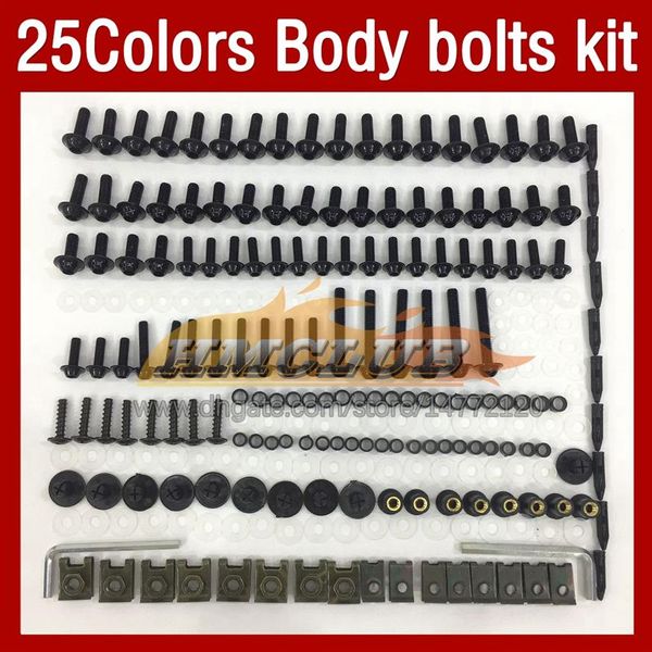 Komplettes Motorrad-Verkleidungsschrauben-Set mit Schrauben für Yamaha FZR400R FZR 400R FZR 400 FZR400 R RR 86 87 88 1986 1987 1988 MOTO Body281l