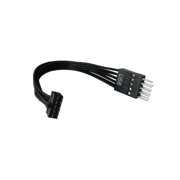 ITX Mini Anakart USB Küçük Tip 9pin 2.0mm Kadın - ATX Ana Pano Standart 9pin 2.54mm Erkek USB Dönüştürücü Kablo PC DIY