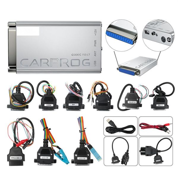 Carprog V13 77 SERG2000CAR000UA Carprog 13 77 Полные адаптеры CarProg Онлайн-программатор Авторемонт ЭБУ Чип-тюнинг2385