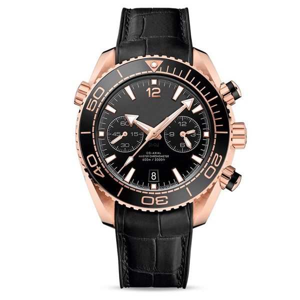 Edição limitada novo relógio masculino dial 44mm quartzo timing ocean diver 600m skyfall aço inoxidável volta esportes oceano relógio masculino 1
