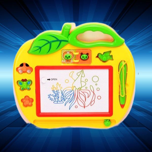 Dessin Enfant Peinture Enfant Prancheta Magnética Brinquedos Coloridos Telas Para Pintura Graffiti Board Brinquedos Para Crianças Apprendre A Dessiner Enfant Presentes de Natal