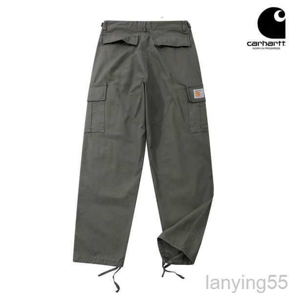 2683 Pantaloni da uomo North American High Street Brand Carhart Puro cotone a quadri a cinque punti Tuta multitasche Sciolto design66ss 2B7W7