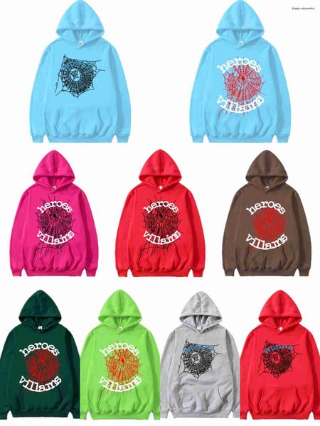 555 Spinnen-Hoodie Designer-Hoodie Damen Pullover rosa Spinnen-Hoodie rot Sp5der Young Thug Hoodies Herren Damen Kapuzenpullover Gesticktes Spinnennetz-Sweatshirt-Jogger 678N