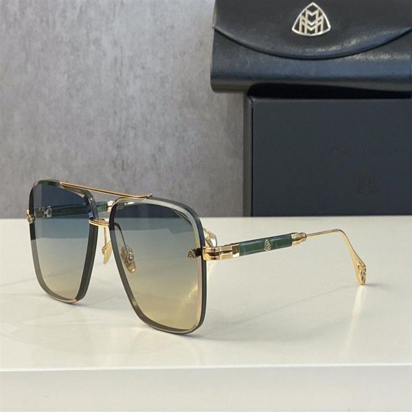 Top mayba gen i original de alta qualidade designer óculos de sol dos homens famoso moda retro marca luxo design moda women258w
