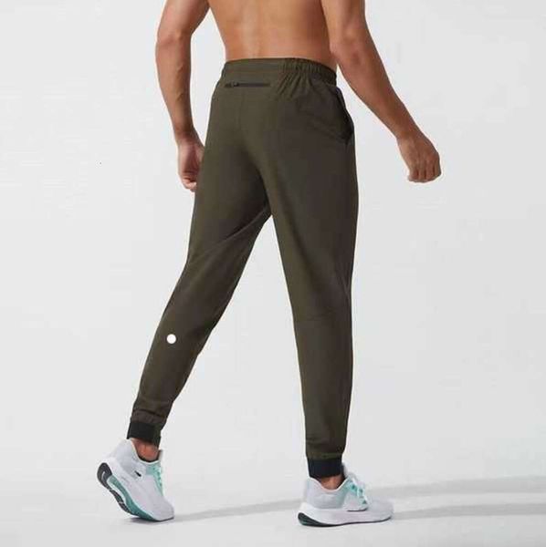 Lululemen Женские короткие брюки Lulu Экипировка для йоги Jogger Sport Быстросохнущие спортивные штаны с карманами на шнуровке Мужские повседневные брюки с эластичной резинкой на талии Тонкие и тонкие