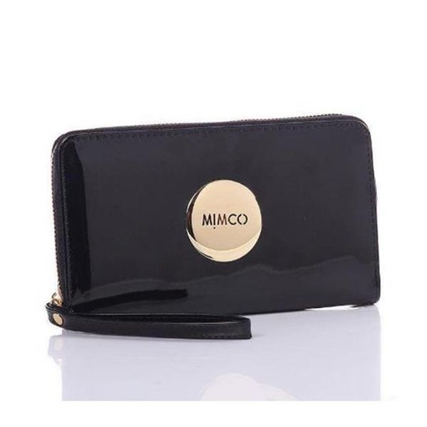 Portafoglio Mimco di design Borsa in pelle PU da donna Portafogli di marca Borse per cosmetici per trucco di grande capacità Borsa da sera classica per lo shopping da donna270H