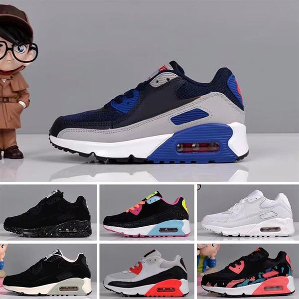 2020 Günstige Kinder Turnschuhe Presto 90 Schuh Kinder Sport Chaussures Pour Enfants Trainer Kleinkind Mädchen Jungen Laufschuhe Größe264E