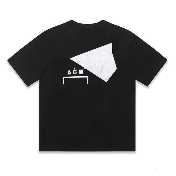 Designer ACW Herrenmode-T-Shirt, American High Street Cold Wall, Industrie-Stil, Lack-Offsetdruck, kurzärmeliges T-Shirt für Männer und Frauen, lockeres, weit geschnittenes T-Shirt