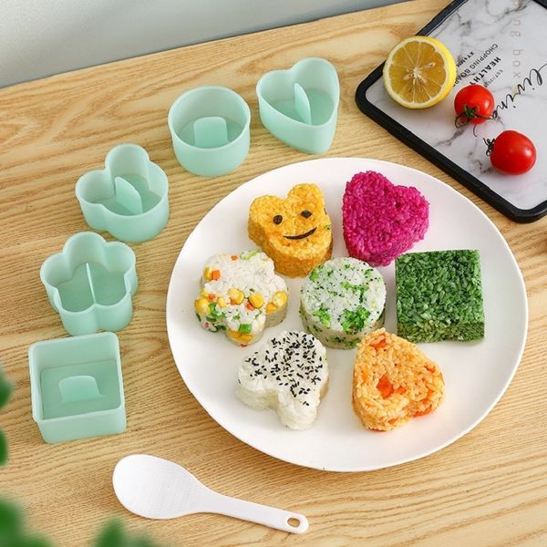 Sushi Werkzeuge Form Reis Ball Maker Kuchen Brot Backen Presse Sand Formen DIY Bento, Der Maschine Küche Zubehör 230918