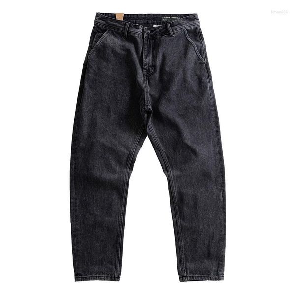 Herren Jeans Arrival Loose Fit Baumwolle Schwarz für Herbst/Winter