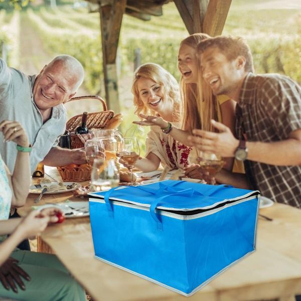 Take-Out-Behälter, Isolierbeutel, Frischkonservierung, Bento-Lunch-Aufbewahrungsbeutel, isolierte Lebensmittellieferung, Essenstransporttasche, Wärmeauto