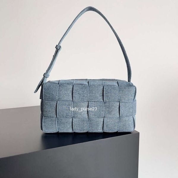Ocidental clássico designer bolsa de ombro moda saco estilo feminino preguiçoso tijolo cassete mochila 83uv