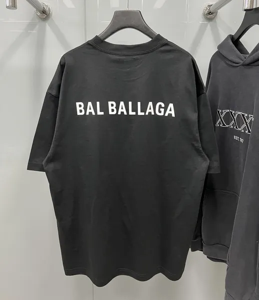 Paris Shirt Balanciagas T-Shirt Damen Markenshirt Herren Plus Size Hoodies Sweatshirts 100 Baumwolle Herren Golf T-Shirt Polo Blank besticktes hochwertiges Shirt 5199