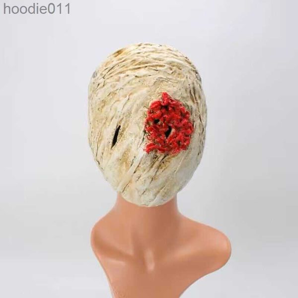 Kostümzubehör Partymasken Heißes Spiel Silent Hill Gesichtslose Krankenschwester Cosplay-Maske Horror Blutige Latexmasken Halloween-Kostüm-Requisiten für Erwachsene Hohe Qualität x0907 L230