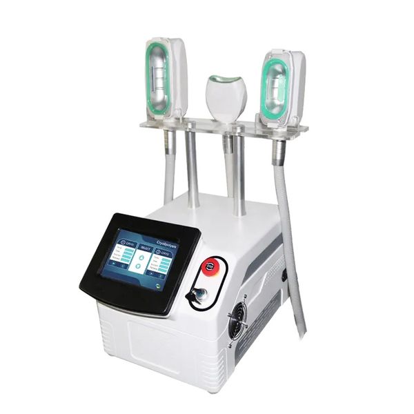 Máquina portátil de congelamento de gordura criolipólise a vácuo 3 alças lipofreeze emagrecimento corporal multifuncional