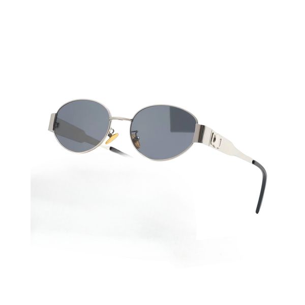 Женские солнцезащитные очки с защитой от излучения uv400, овальная оправа, солнцезащитные очки, дизайнерская индивидуальность, мужские очки в стиле ретро, высококачественный внешний вид