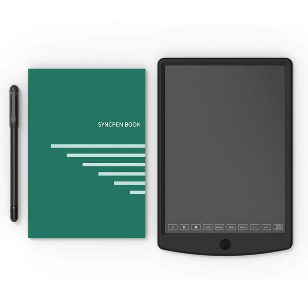 Blocos de notas SyncPen3 Lite Smart Pen Set 3 em 1 Inclui Smartpen Smart Dot-code Notebook Reutilizável Tablet de Escrita para Notas Fazendo Gravação 230918