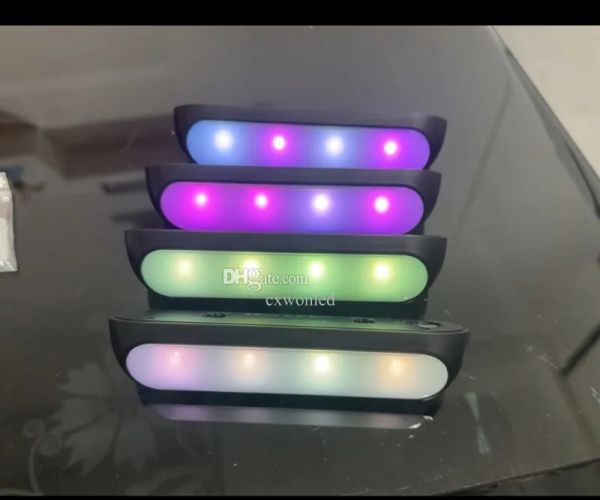 Luci solari da giardino RGB Cambia colore aggiornato per esterni e bianco caldo 2 Modalità di lavoro 12 LL