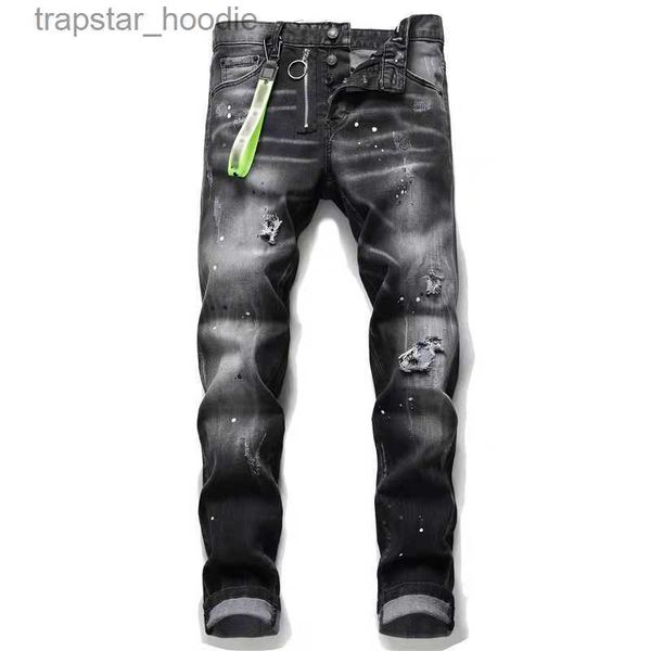 Herrenjeans Designerjeans Herrenhosen Leinenhosen Hip Hop Herrenjeans Distressed Ripped Biker Slim Fit Motorrad Denim für Herren L230918