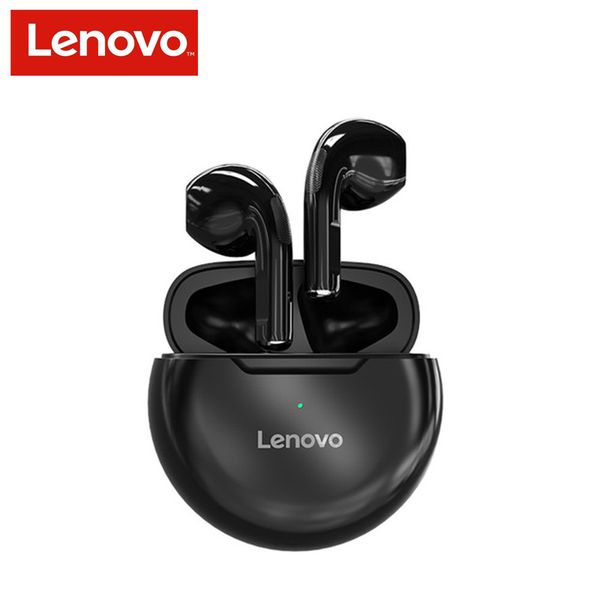 Novo HT38 TWS EARENHONELO PONELHO BLUETOOTH CABELOS BLUETOOTH AI Mini fone de ouvido duplo Redução de ruído de microfone HIFI Earbuds estéreo 738