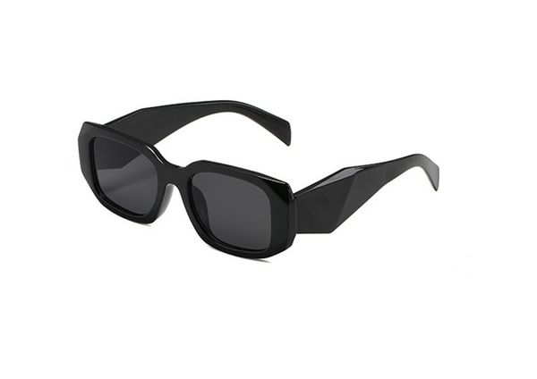 Novo estilo de óculos de sol masculino adumbral e proteção UV 400 para viagens com logotipo pequeno frame001