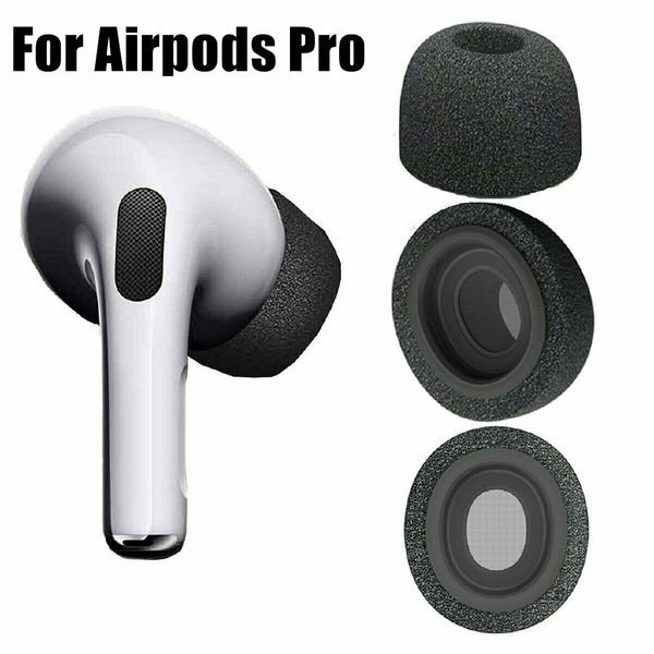 Accessori per auricolari 2022 Auricolari in memory foam per Airpods Pro Copri auricolari protettivi Cuffie con riduzione del rumore Cuscinetti auricolari su Airpodspro 230918